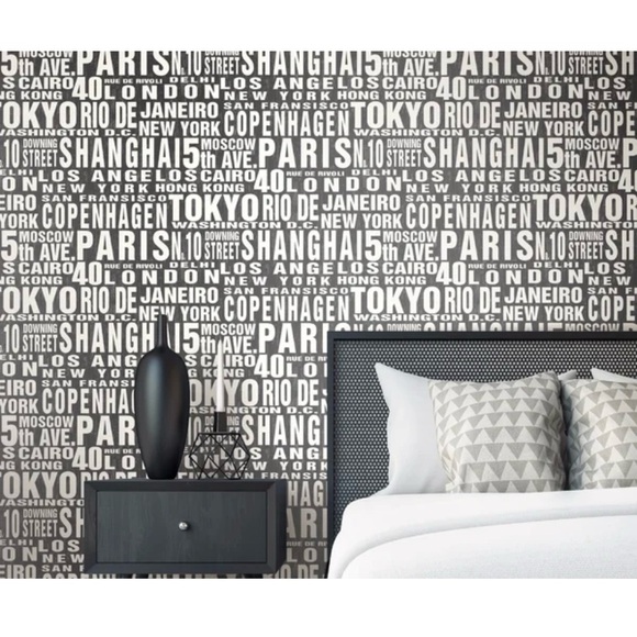 NWOT Peel & Stick wallpaper roll, 30.75 sq ft. - Picture 9 of 13